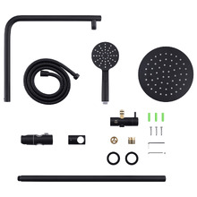 Mikolaj Twin Shower Mixer Set